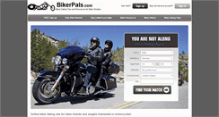 Desktop Screenshot of bikerpals.com
